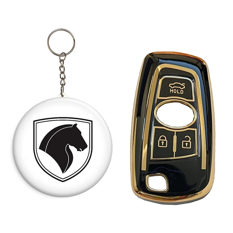 کاور ریموت و سوئیچ خودرو قطعه سازان کبیر مدل COV-TARAOTO-3010402 مناسب برای تارا اتوماتیک به همراه جاسوئیچی