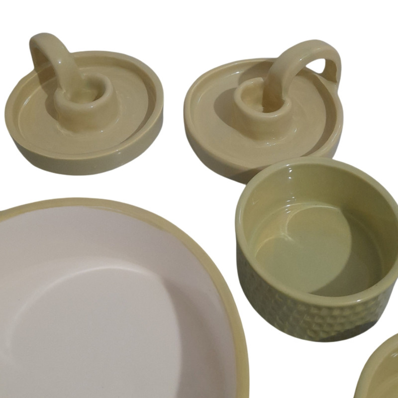 مجموعه ظروف هفت سین ۱۲ پارچه کد mh1