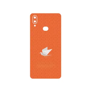 MAHOOT Minimalist origami bird Cover Sticker for Samsung Galaxy A10s