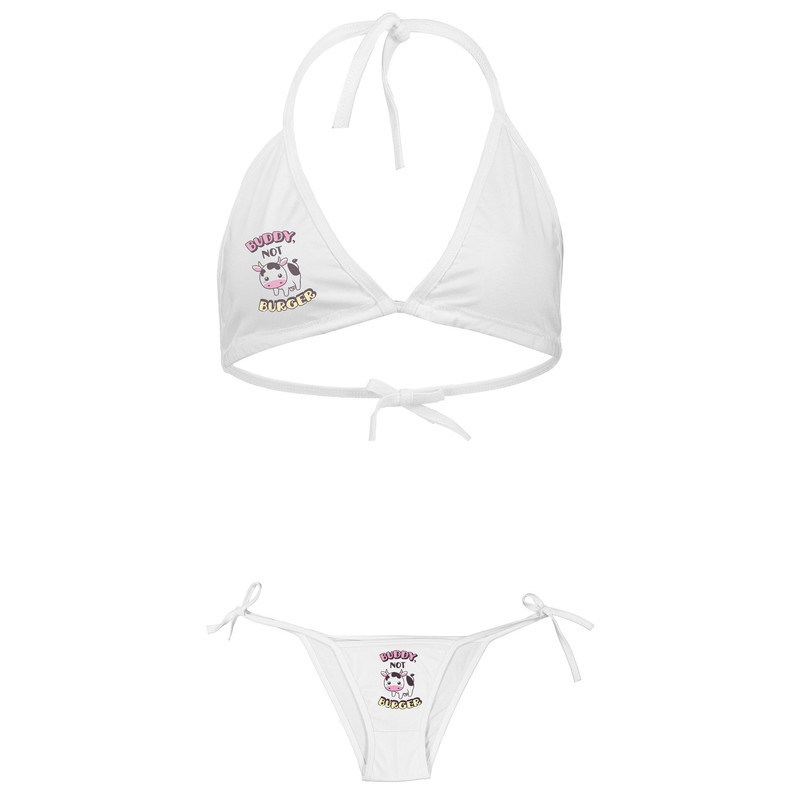 ست شورت و سوتین زنانه طرح گاو مدل 29