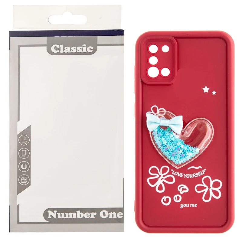 کاور کلاسیک طرح سولید قلبی مدل پُرستاره کد KHO.970 مناسب برای گوشی موبایل سامسونگ GALAXY A31