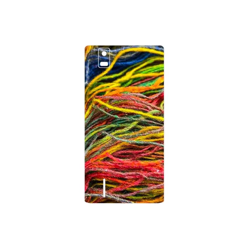 برچسب پوششی ماهوت مدل Fabric Texture 9 مناسب برای گوشی موبایل هوآوی Ascend P2