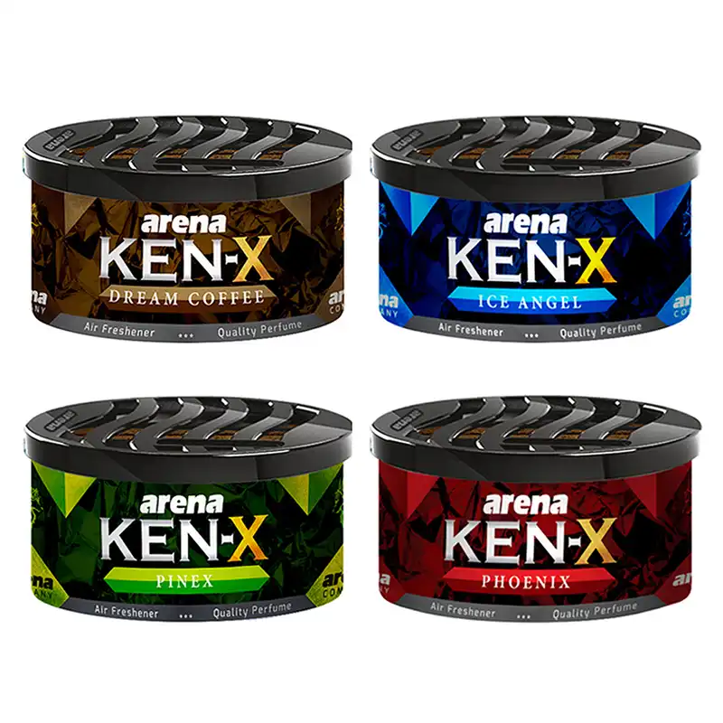 خوشبو کننده خودرو آرنا مدل KEN-X کد 1 مجموعه 4 عددی