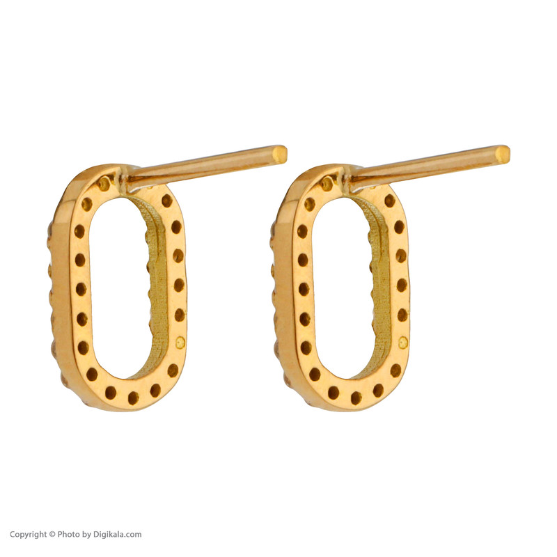 گوشواره طلا 18 عیار زنانه پرسته مدل WE687 گوشواره طلا 18 عیار زنانه پرسته مدل WE687