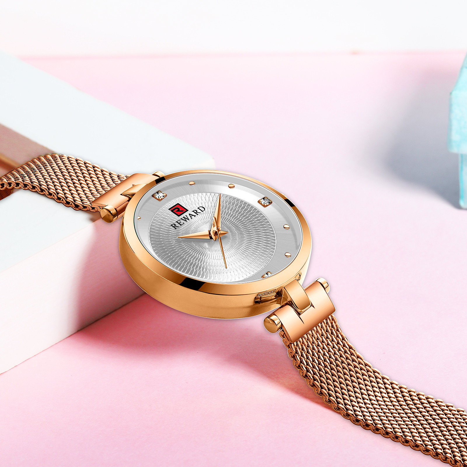 ساعت مچی عقربه ای دخترانه ریوارد مدل 22006L