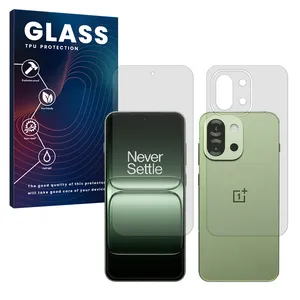 Glass Resistant model matte screen protector suitable for OnePlus 13s mobile phone along with the back protector