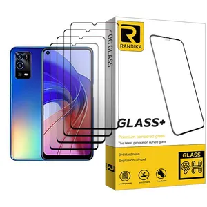 Randika Randika Glass MIX004 Screen Protector For Oppo A55 Pack Of 4