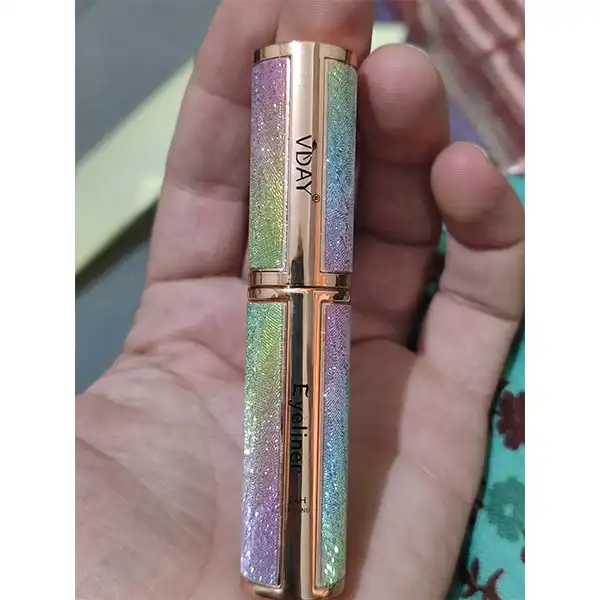 خط چشم ویدی مدل اکلیلی رنگین کمان