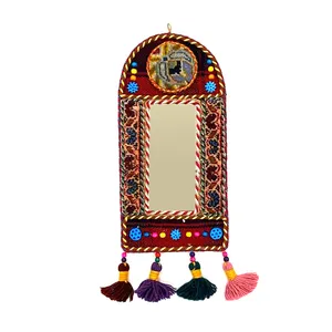 آینه دست ساز سنتی مدل ترمه