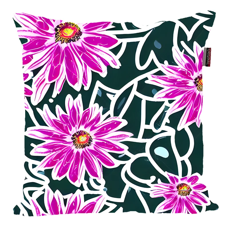 کوسن پاد آفرین مدل مینا طرح گل کد PK30094