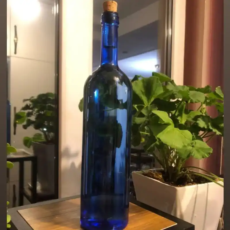 بطری شیشه ای مدل آب خورشیدی ساده