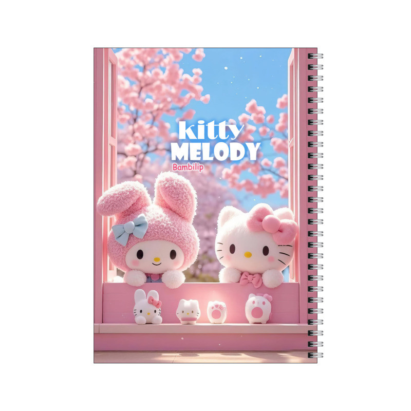 دفتر مشق 80 برگ بامبیلیپ طرح ملودی کد 7885800