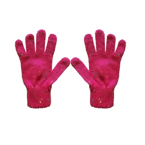 دستکش بافتنی دخترانه کولزیون کد 61910