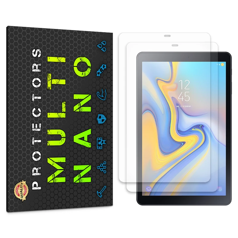 محافظ صفحه نمایش آنتی رفلکس مولتی نانو مدل X-S2M مناسب برای تبلت سامسونگ Galaxy Tab A 10.5 inch T590 T595 بسته دو عددی