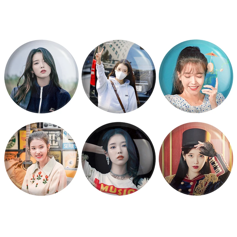 مگنت خندالو مدل آیو IU کد 1148A مجموعه 6 عددی