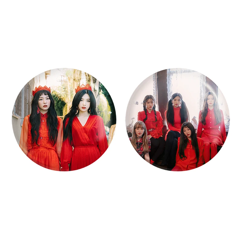 مگنت خندالو طرح جوی و سولگی گروه Red Velvet کد 1300313012 مجموعه 2 عددی