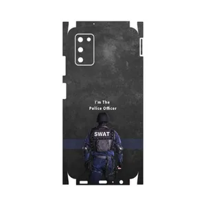 MAHOOT Police Officer-FullSkin Cover Sticker for Samsung Galaxy A03S