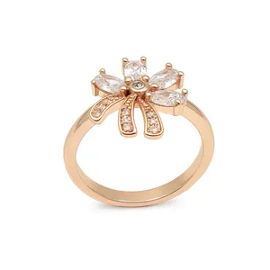 انگشتر زنانه مدل گل کد 4161 cm