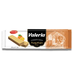 ویفر پرتقالی شیرین وطن - 150 گرم بسته 24 عددی