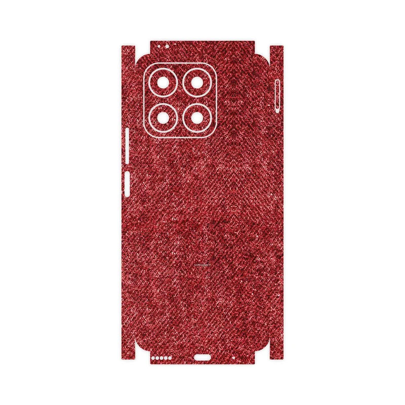 برچسب پوششی ماهوت مدل Fabric Texture 4-FullSkin مناسب برای گوشی موبایل آنر X8a