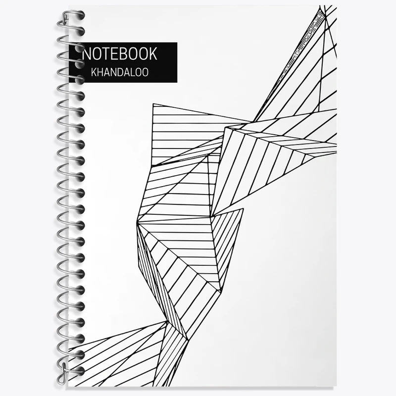 دفتر لغت 50 برگ خندالو طرح مدرن کد N414