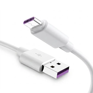 کابل تبدیل usb به usb-c مدل fast charge 5a طول 1 متر