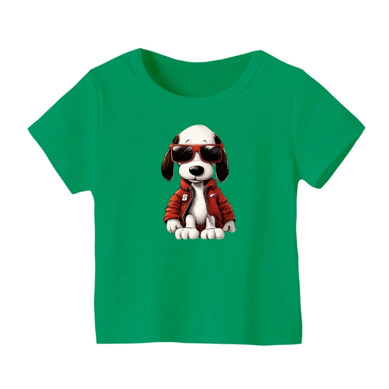 تی شرت آستین کوتاه بچگانه مدل اسنوپی کد ۹۵