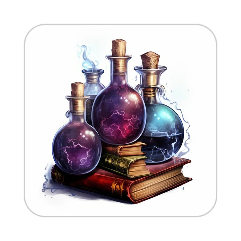 زیر لیوانی کاکتی طرح هری پاتر Harry Potter مدل mp44346