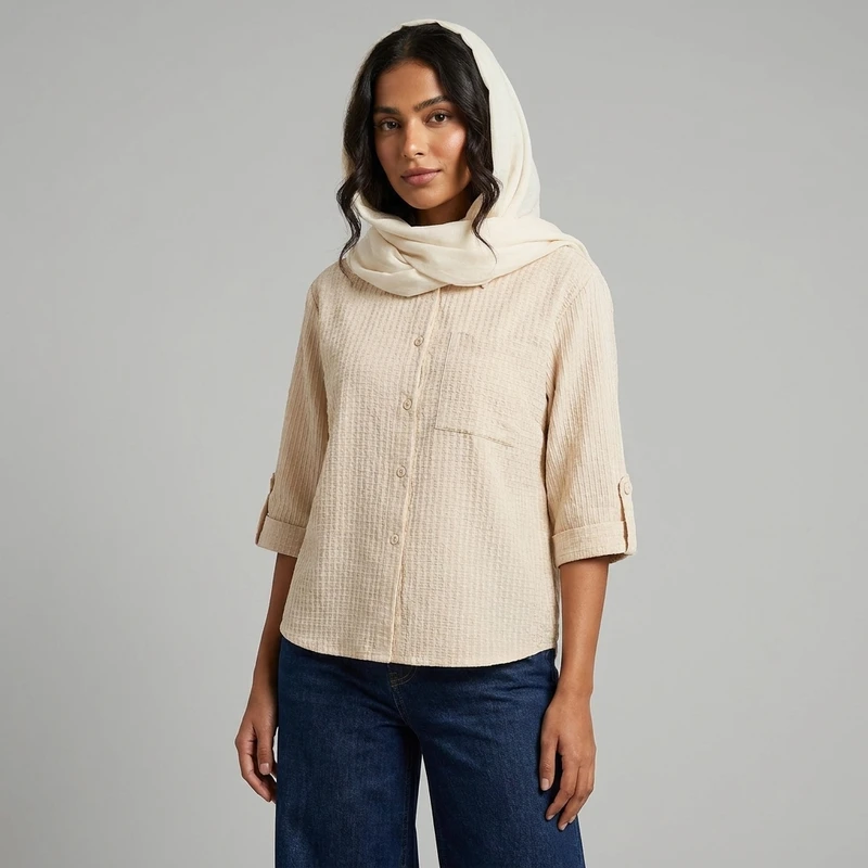 مانتو زنانه شومیزی کوک دوزی مدل K2