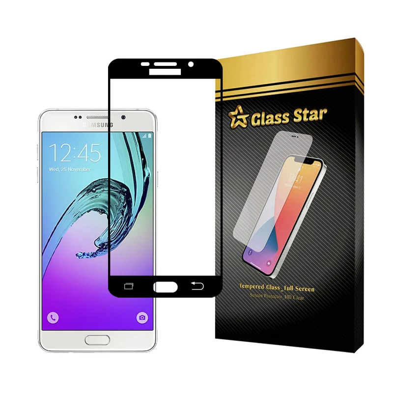 محافظ صفحه نمایش گلس استار مدل FULSLGS مناسب برای گوشی موبایل سامسونگ Galaxy A7 2016 / Galaxy A710