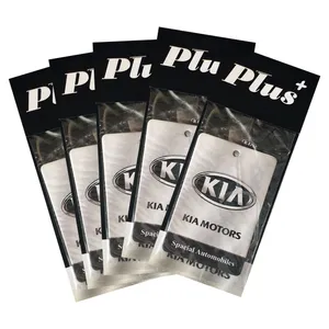 خوشبو کننده خودرو پلاس کد KIA MOTORS-0505 با رایحه شکلات بسته 5 عددی