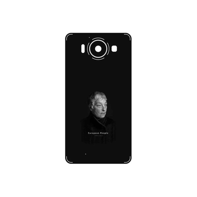 برچسب پوششی ماهوت مدل Portrait of a European Woman مناسب برای گوشی موبایل مایکروسافت Lumia 950