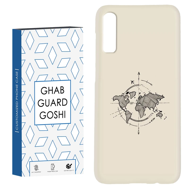 کاور قاب گارد گوشی طرح نقشه کد Dimo-175 مناسب برای گوشی موبایل سامسونگ Galaxy A70 / A70s