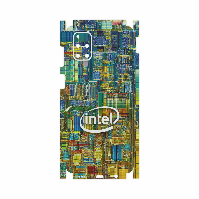 برچسب پوششی ماهوت مدل Intel Brand-FullSkin مناسب برای گوشی موبایل سامسونگ Galaxy M51