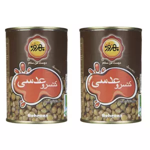 کنسرو عدسی بهروز -380 گرم مجموعه 2 عددی