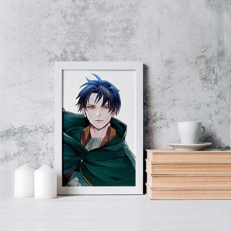 تابلو خندالو مدل لیوای انیمه اتک آن تایتان Attack on Titan کد 18628 تابلو خندالو مدل لیوای انیمه اتک آن تایتان Attack on Titan کد 18628