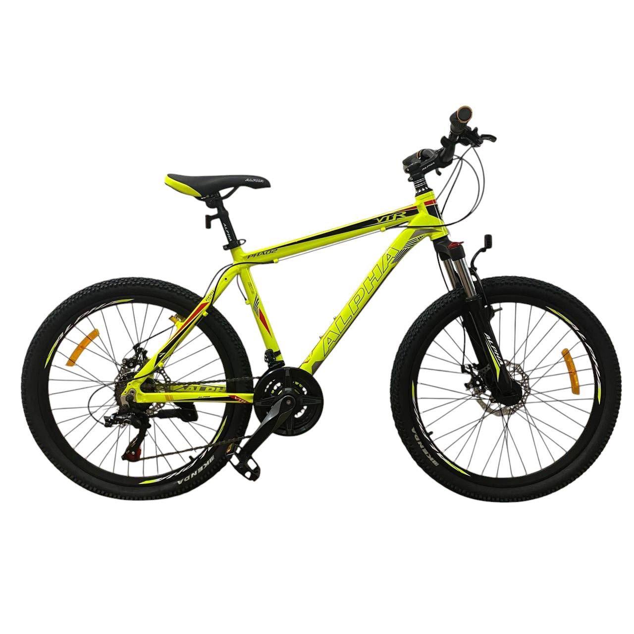 نکته خرید - قیمت روز دوچرخه کوهستان آلفا مدل S01 سایز طوقه 24 خرید