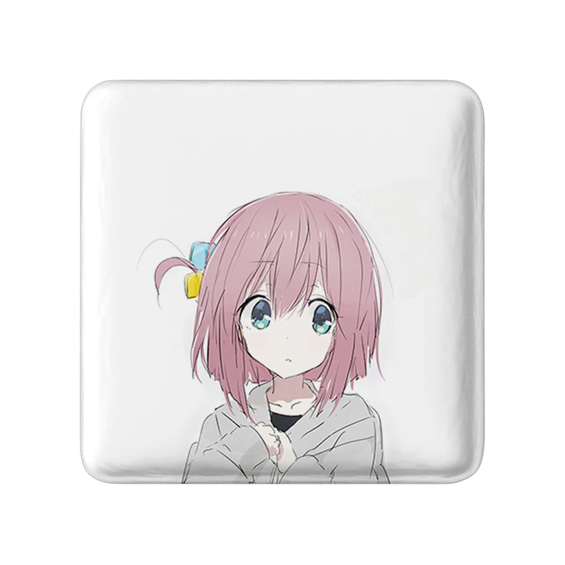 پیکسل خندالو طرح انیمه بوچی راک مدل مربعی کد 31231