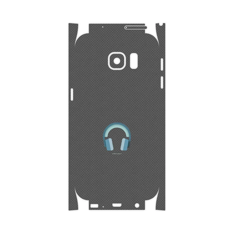 برچسب پوششی ماهوت مدل Minimal Headphone Icon-FullSkin مناسب برای گوشی موبایل سامسونگ Galaxy S7