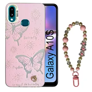 کاور مدل SO COOL طرح پروانه کد SC01 مناسب برای گوشی موبایل سامسونگ Galaxy A10S به همراه بند آویز