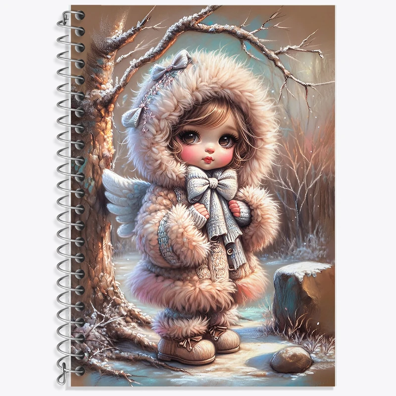 دفتر نت موسیقی 50 برگ خندالو طرح دخترانه کیوت کد F7144