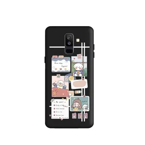 کاور قاب گارد طرح دخترونه کد m7918 مناسب برای گوشی موبایل سامسونگ Galaxy A6 Plus