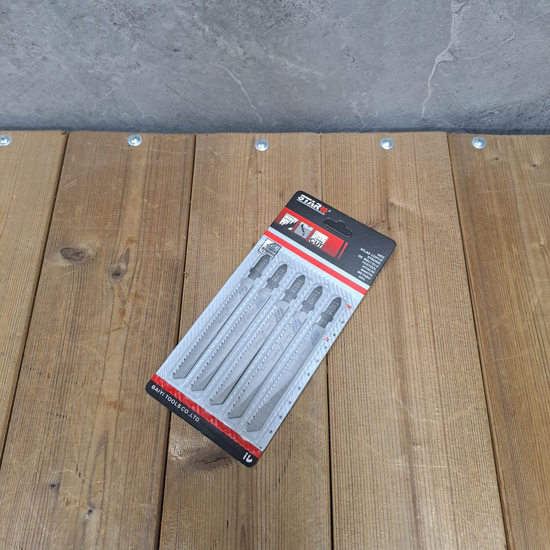 تیغ اره عمود بر ام دی اف استار  مدل 10CM-MDF مجموعه 5 عددی