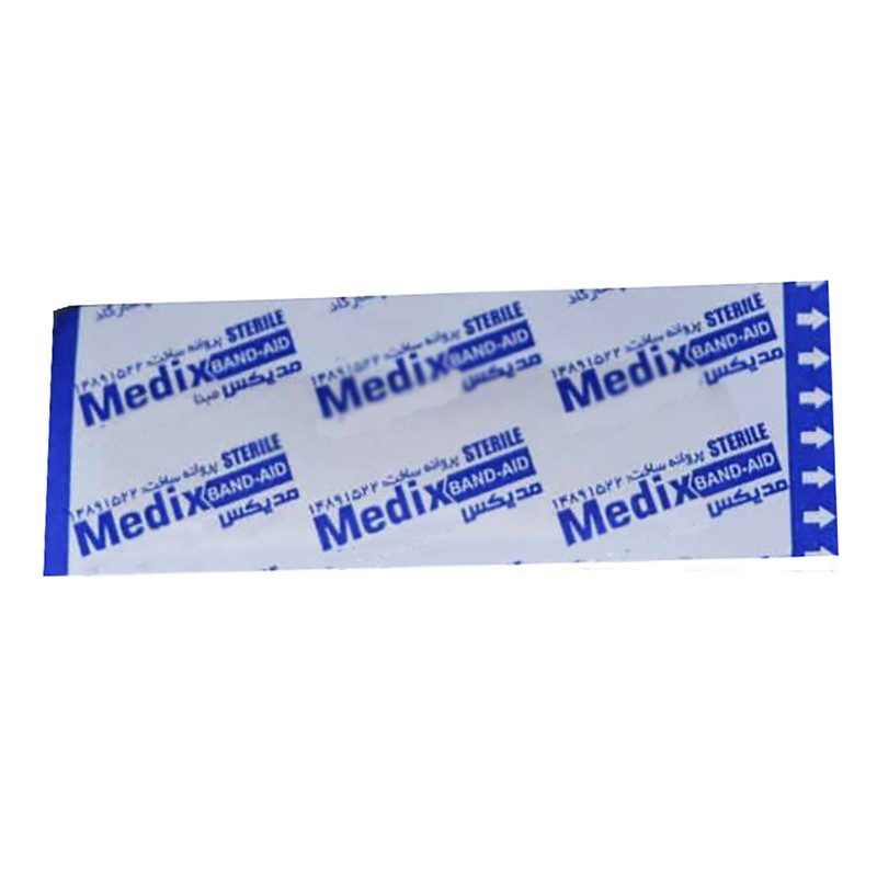 چسب زخم مدیکس مدل Hypoallergic مجموعه 5 عددی