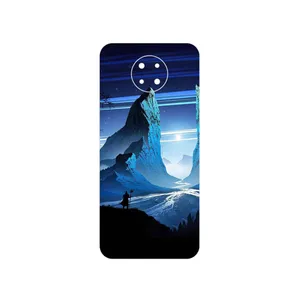 MAHOOT Blue Mountains Digital Art Cover Sticker for Nokia G10