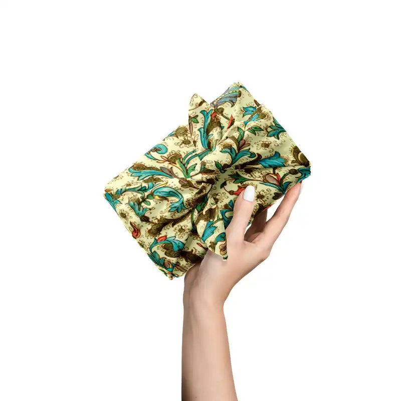 کاغذ کادو ترمه طراحان ایده مدل بافت گلبرگ کد cfp1026