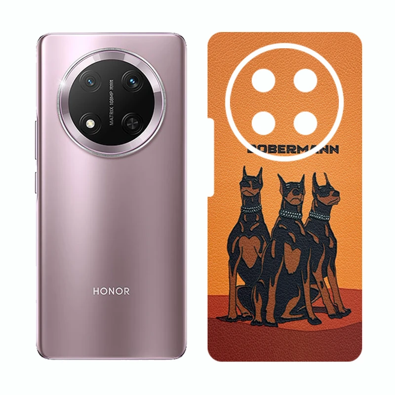 برچسب پوششی ریمکس مدل Cover طرح دوبرمن مناسب برای گوشی موبایل آنر X9c 