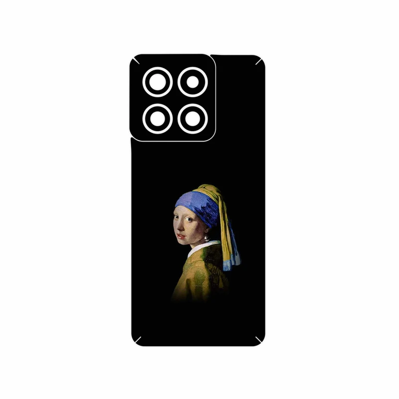 برچسب پوششی ماهوت مدل Girl with a Pearl Earring of Vermeer مناسب برای گوشی موبایل موتورولا Edge 60 Pro