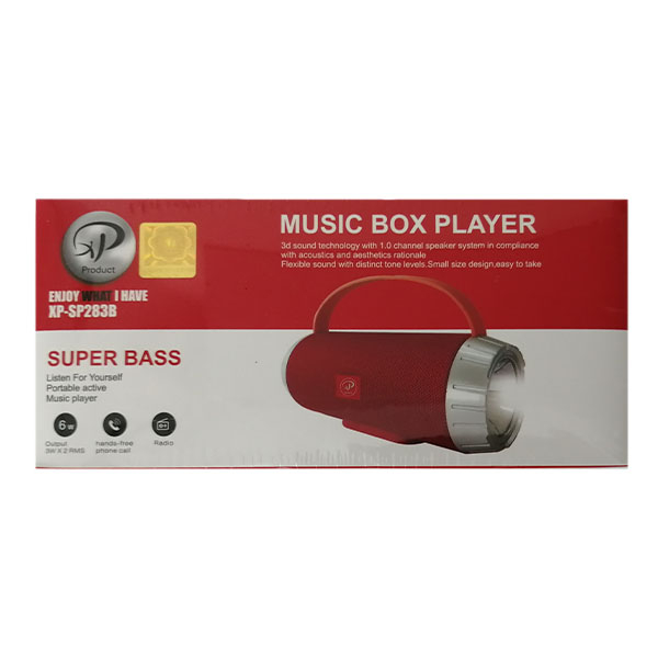 اسپیکر بلوتوثی قابل حمل ایکس پی-پروداکت مدل XP-SP283B