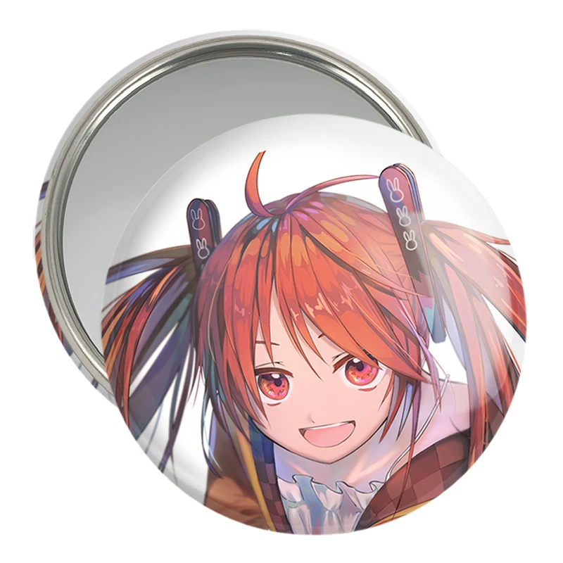 آینه جیبی خندالو مدل انجو انیمه گلوله سیاه کد 35819